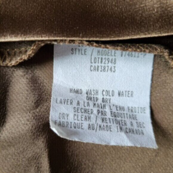 Vintage  Satin Skirt + Tank Set  Summer Party Size 12 P - Picture 3 of 11